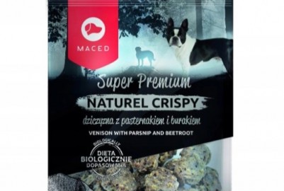 Super Premium snacs CRISPY for dogs with venison, parsnip and beet