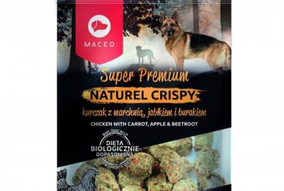 Super Premium CRISPY gardums vista ar būrkānu, ābolu un bieti